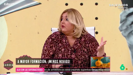 LAROCA Pilar Vidal confiesa que está soltera: "Cuando vas a buscar, quieres a alguien de tu nivel" LAROCA Pilar Vidal confiesa que está soltera: "Cuando vas a buscar, quieres a alguien de tu nivel"