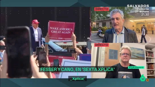 XPLICA Guillermo Fesser descarta que el nuevo presidente de EEUU prohíba las armas: "No quieren que un loco las compre y mate a los niños en el colegio" XPLICA Guillermo Fesser descarta que el nuevo presidente de EEUU prohíba las armas: "No quieren que un loco las compre y mate a los niños en el colegio"