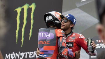 Enea Bastianini y Jorge Martín