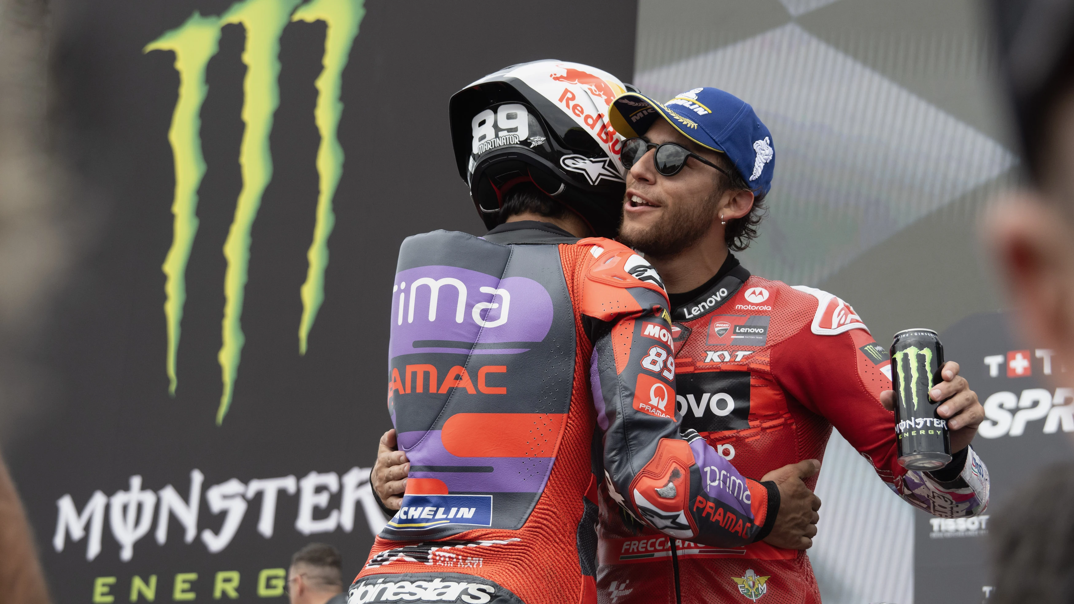 Enea Bastianini y Jorge Martín