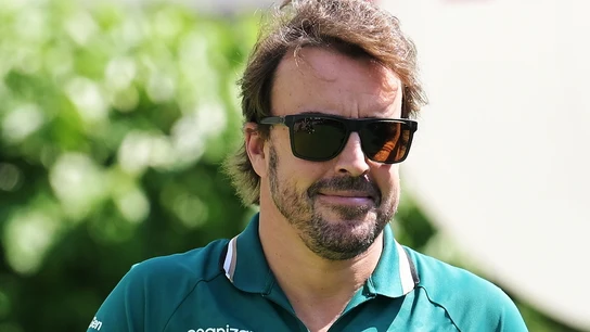 Fernando Alonso, piloto de Aston Martin Fernando Alonso, piloto de Aston Martin