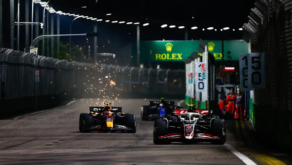Nico Hülkenberg fue uno de los protagonistas de la carrera Nico Hülkenberg fue uno de los protagonistas de la carrera