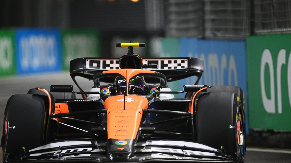 Lando Norris, en Singapur