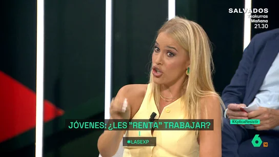 XPLICA Afra Blanco responde a Ayuso: "No compro, ni voto a aquellos que me insultan" XPLICA Afra Blanco responde a Ayuso: "No compro, ni voto a aquellos que me insultan"
