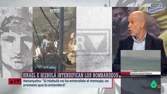 Ignacio Álvarez-Ossorio, tras la amenazas de Israel y Netanyahu: "No debería infravalorarse la capacidad miliar de Hizbulá" Ignacio Álvarez-Ossorio, tras la amenazas de Israel y Netanyahu: "No debería infravalorarse la capacidad miliar de Hizbulá"