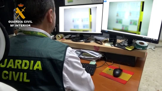 Imagen cedida por la Guardia Civil de la Operación 'Bralina', la estafa del falso Brad Pitt. Imagen cedida por la Guardia Civil de la Operación 'Bralina', la estafa del falso Brad Pitt.