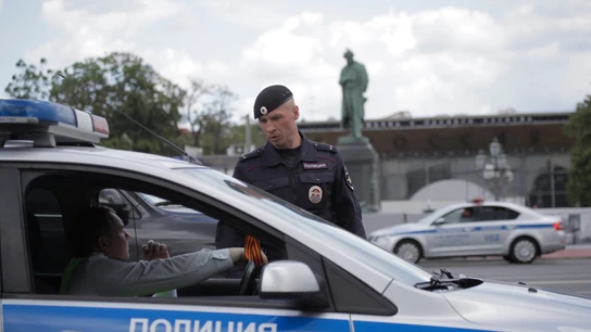 Miembros de la Policía rusa Miembros de la Policía rusa