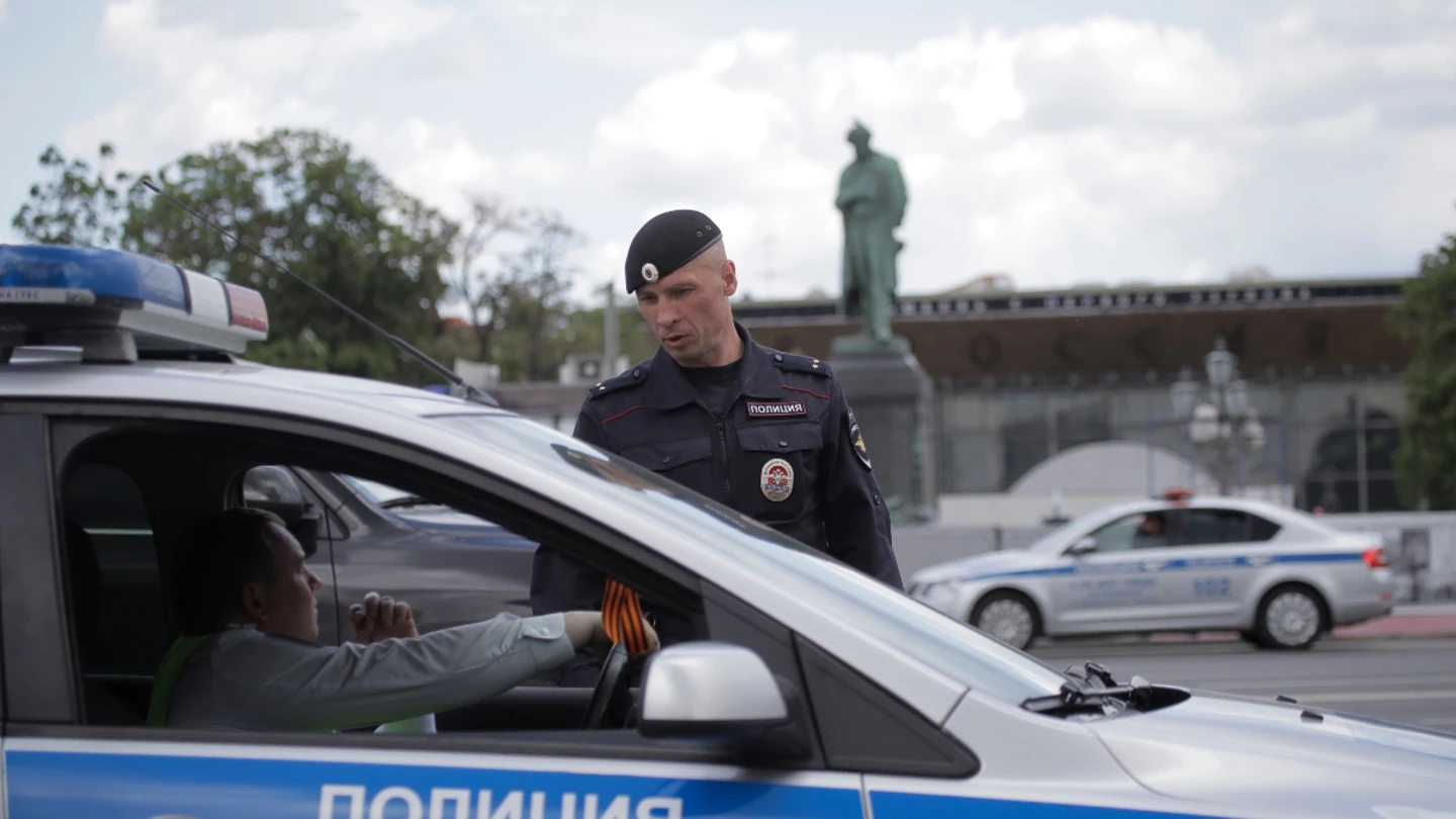 Miembros de la Policía rusa Miembros de la Policía rusa