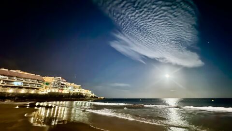 Luna llena y marea muy baja 