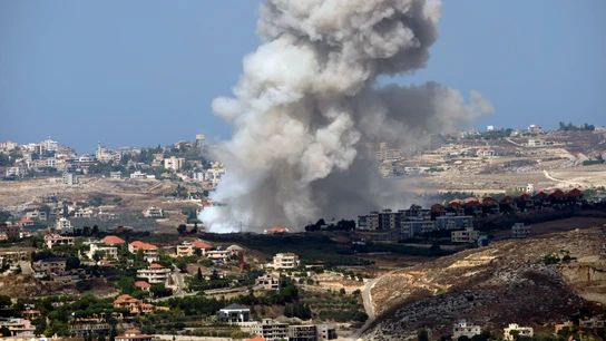 Ataques israelíes sobre las aldeas del distrito de Nabatiyeh, en el sur de Líbano Ataques israelíes sobre las aldeas del distrito de Nabatiyeh, en el sur de Líbano