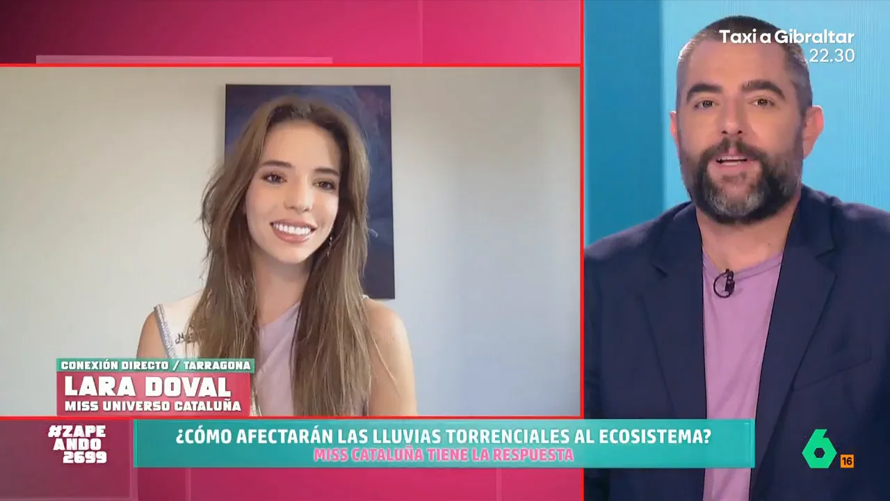 La modelo cuenta en Zapeando como ha sido para ella hacerse viral por su confusión durante el certamen al responder a una de las preguntas del jurado. "Usé una respuesta universal que pega con todo", explica. 