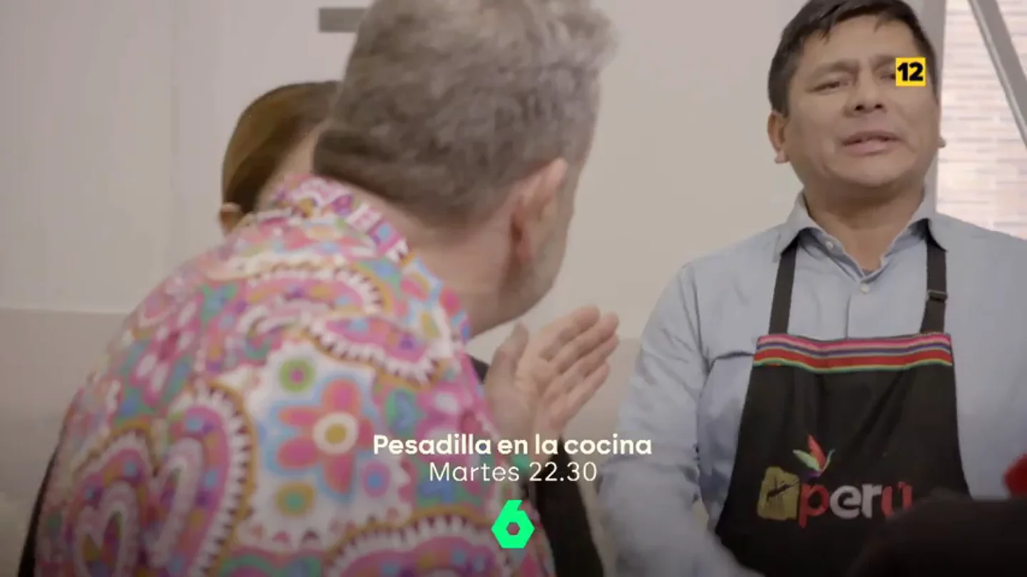 Alberto Chicote tratará de devolver la pasión por la hostelería al dueño de un restaurante peruano en 'Pesadilla en la cocina' Alberto Chicote tratará de devolver la pasión por la hostelería al dueño de un restaurante peruano en 'Pesadilla en la cocina'