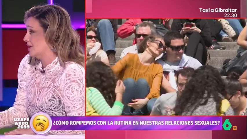 Mariona Gabarra indica que hay que intentar tener gestos de cariño e intimidad con nuestra pareja en cualquier momento puede hacer "que vayamos a la cama de otra manera", indica. 