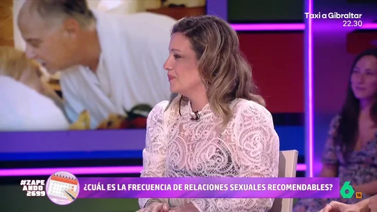 Una sexóloga desvela cuál es la frecuencia de relaciones sexuales recomendable Mariona Gabarra explica que, debido a que el sexo debería ser algo agradable, deberíamos querer siempre. "El problema es cuando empezamos a contar", añade. No te pierdas su respuesta en el vídeo principal.