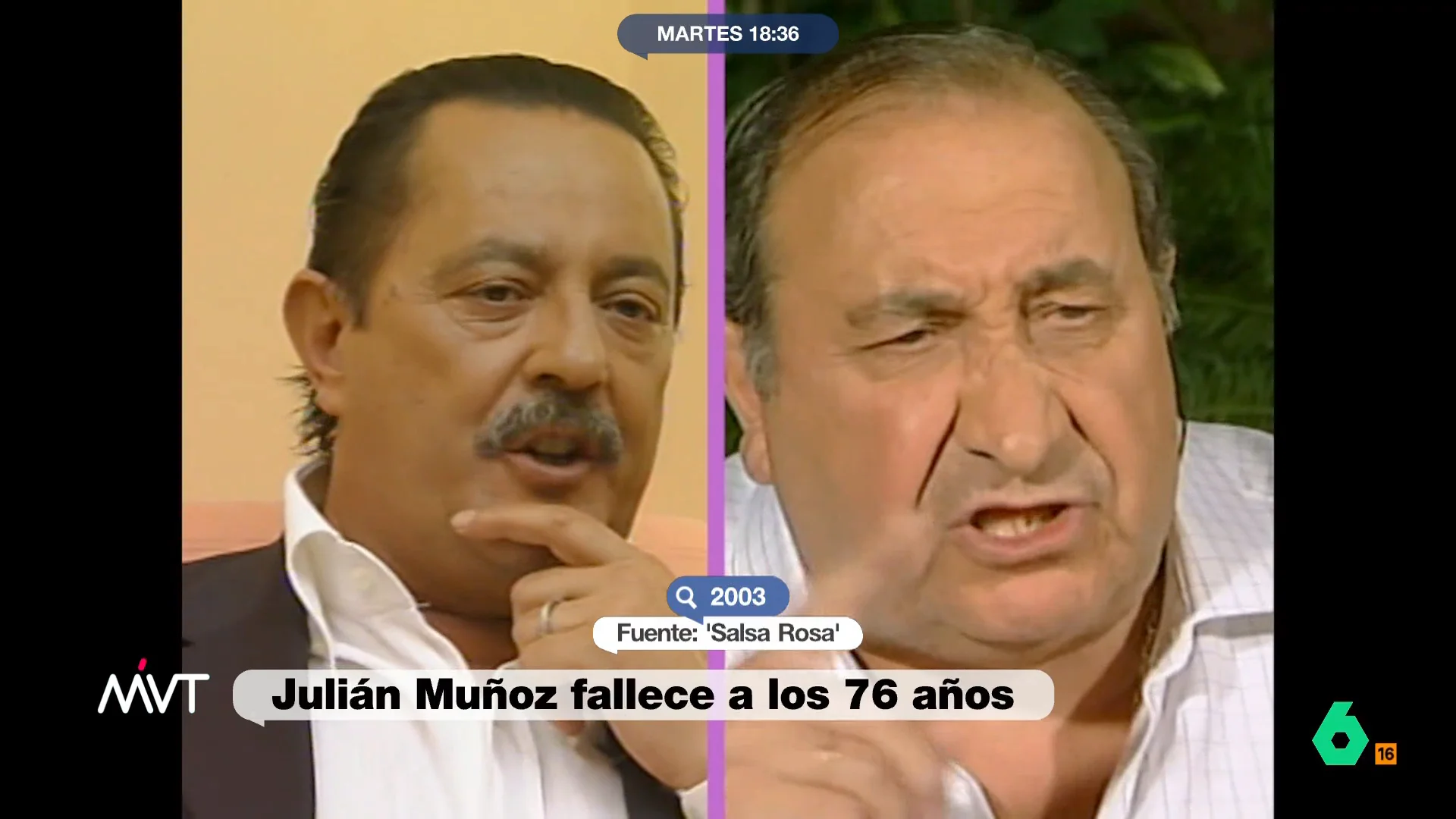 Más Vale Tarde recuerda en este vídeo el mítico y encendido cara a cara en televisión entre Jesús Gil y Julián Muñoz donde cruzaron todo tipo de acusaciones sobre la corrupción en el Ayuntamiento de Marbella.