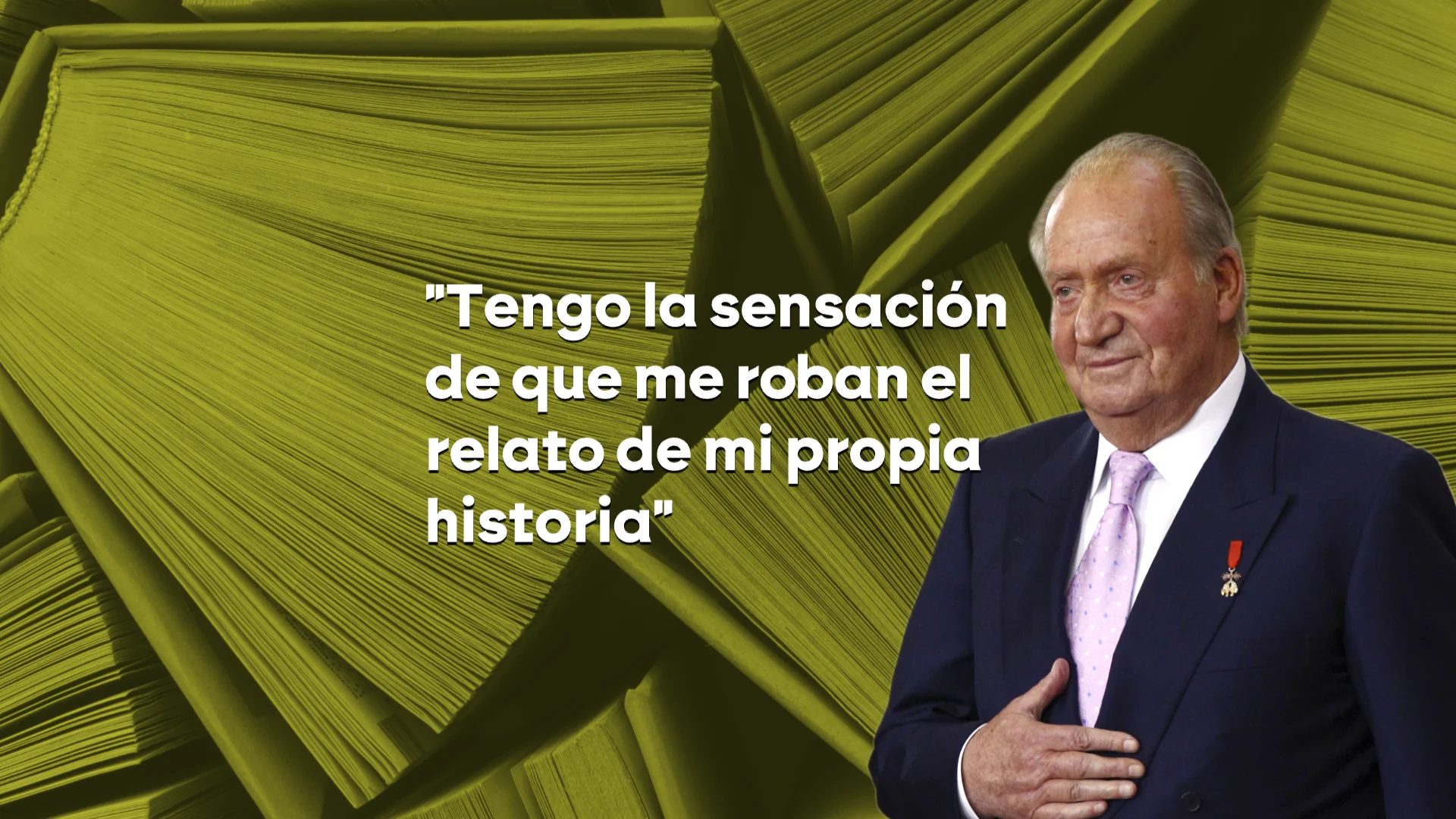 El rey emérito, Juan Carlos I