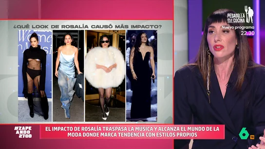 ¿Cuál es el look de Rosalía más impactante?: Natalia Ferviú da su veredicto La cantante catalana cumple 32 años siendo una artista de referencia, no solo por su propuesta musical sino también gracias a sus numerosos looks que han demostrado que es capaz de marcar tendencia.