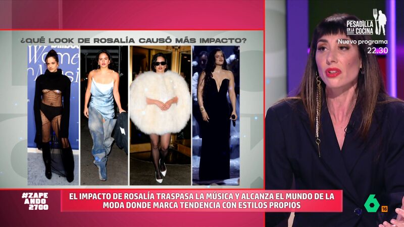 ¿Cuál es el look de Rosalía más impactante?: Natalia Ferviú da su veredicto