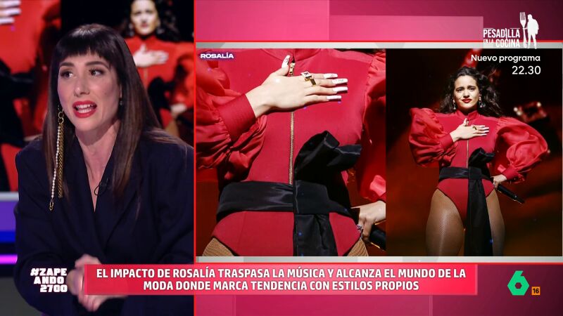 Natalia Ferviú analiza el estilo de Rosalía: "Me parece una visionaria"