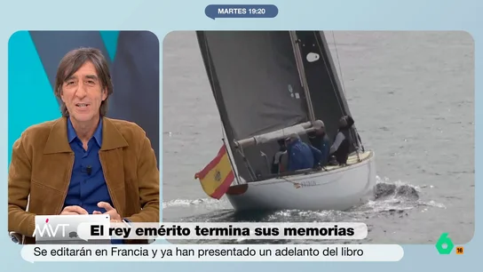 Benjamín Prado opina sobre las memorias de Juan Carlos I Ya se conoce que las memorias del rey Juan Carlos se llamarán 'Reconciliación' y que en ella el emérito confesará algunos de sus errores. El análisis en Más Vale Tarde de Benjamín Prado o Iñaki López, entre otros, en este vídeo.