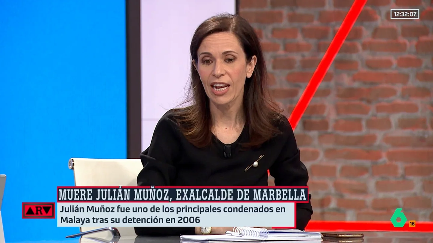Ángeles Caballero, sobre Julián Muñoz Ángeles Caballero, sobre Julián Muñoz