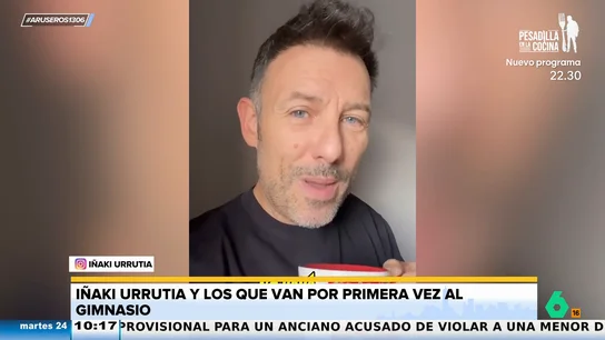 Zasca UrrutiaIñaki Urrutia, a los novatos que van de flipados en el gimnasio: "Tenéis una hostia..." Iñaki Urrutia, a los novatos que van de flipados en el gimnasio: "Tenéis una hostia..."