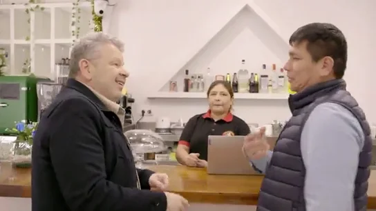 Chicote analiza la actitud de Jorge, dueño de Tradiciones Peruanas: "En España a eso lo llamamos boca chancla" Chicote analiza la actitud de Jorge, dueño de Tradiciones Peruanas: "En España a eso lo llamamos boca chancla"