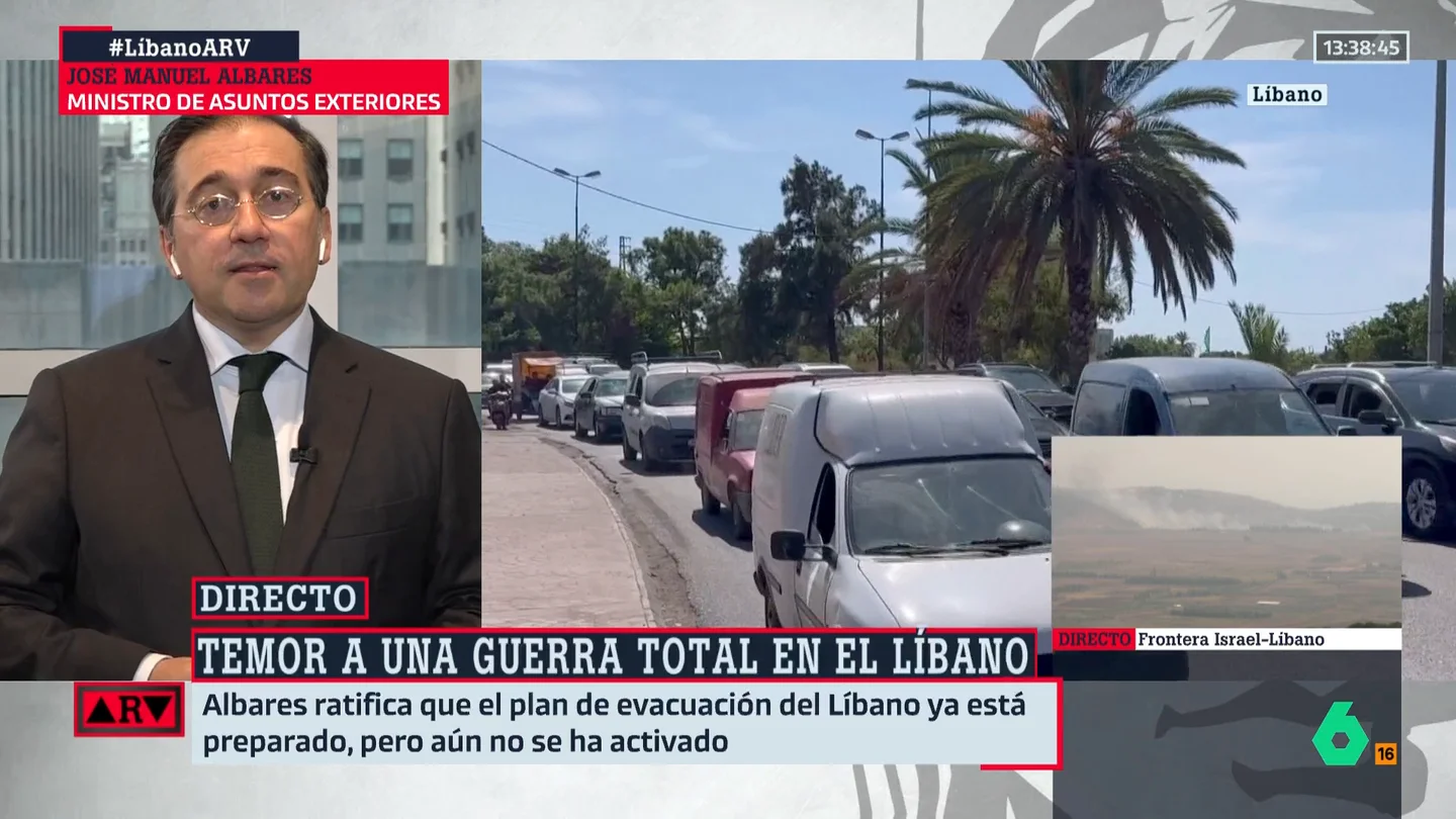 Entrevista al ministro Albares en ARV Entrevista al ministro Albares en ARV
