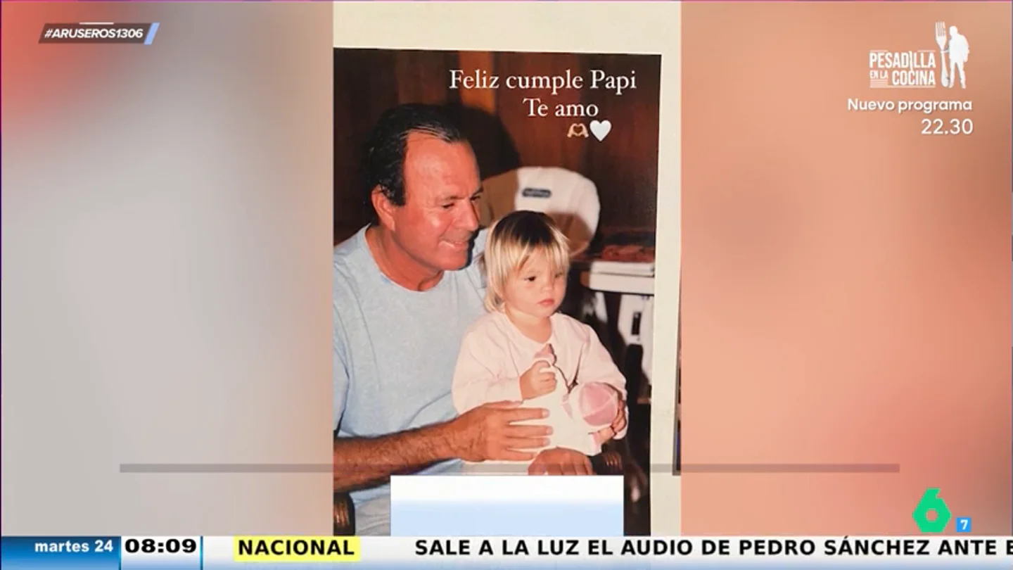Las inéditas imágenes de Julio Iglesias que sus hijas gemelas han desvelado por su cumpleaños Las inéditas imágenes de Julio Iglesias que sus hijas gemelas han desvelado por su cumpleaños