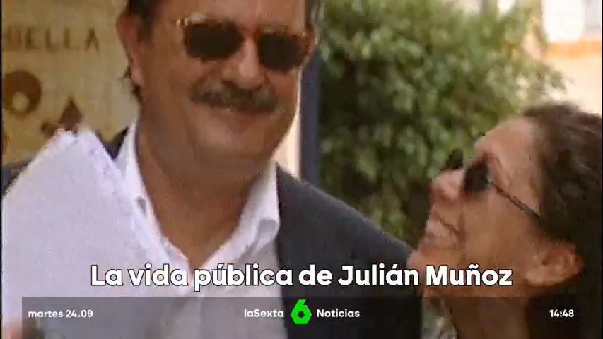 la vida pública de Julián Muñoz