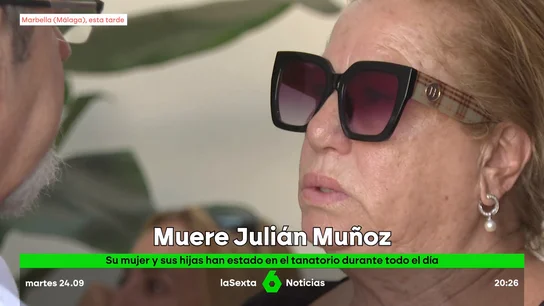 El último adiós a Julián Muñoz: amigos y familiares despiden al exalcalde de Marbella El último adiós a Julián Muñoz: amigos y familiares despiden al exalcalde de Marbella