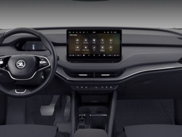 El interior del Skoda Enyaq