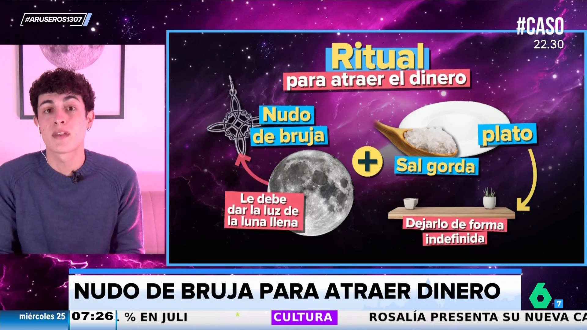 Jabifus explica tres sencillos rituales para esta semana: para conseguir un nuevo empleo, atraer dinero o buenas energías 