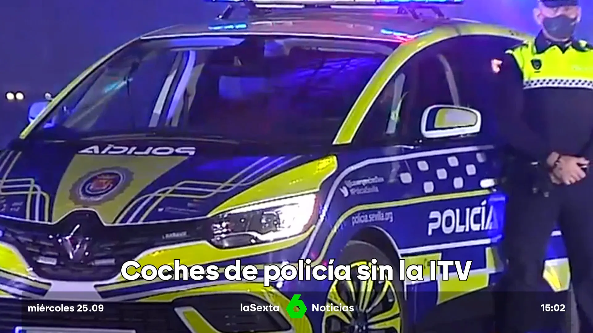 Los nuevos coches patrulla de la Policía de Sevilla no pueden circular: tienen caducada la ITV