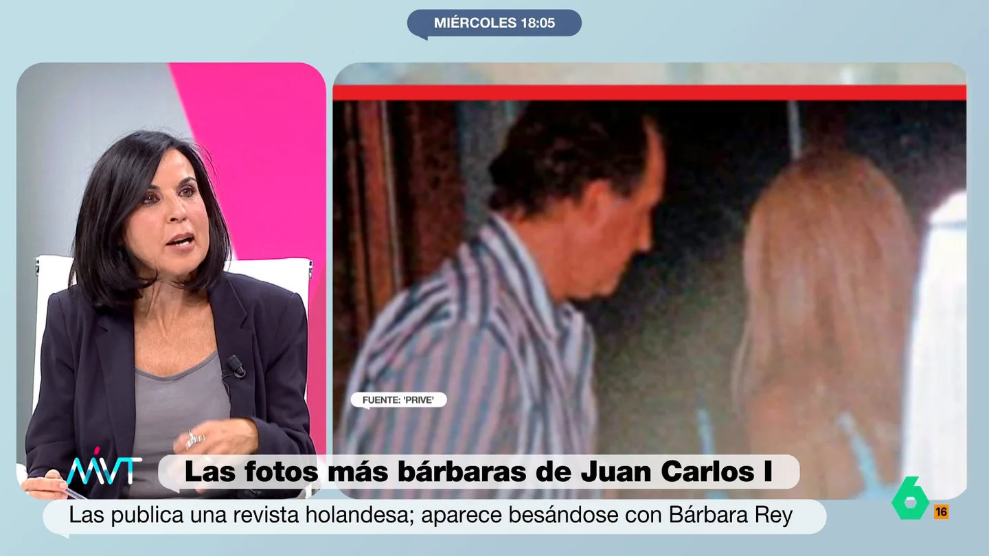 Bea de Vicente: "El que filtró las fotos de Juan Carlos I y Bárbara Rey puede enfrentar un delito de revelación de secretos como la copa de un pino" Bea de Vicente: "El que filtró las fotos de Juan Carlos I y Bárbara Rey puede enfrentar un delito de revelación de secretos como la copa de un pino"