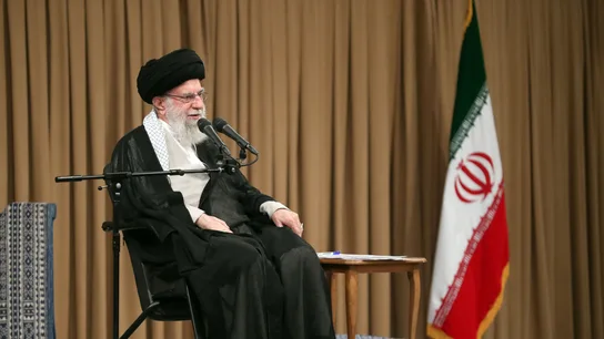 El líder supremo de Irán, el ayatolá Ali Jamenei, este miércoles en Teherán. El líder supremo de Irán, el ayatolá Ali Jamenei, este miércoles en Teherán.