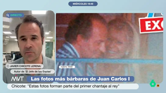 MVT Javier Chicote Lerena, sobre las fotos de Bárbara Rey y Juan Carlos I: "Había un dispositivo colocado en una televisión" MVT Javier Chicote Lerena, sobre las fotos de Bárbara Rey y Juan Carlos I: "Había un dispositivo colocado en una televisión"