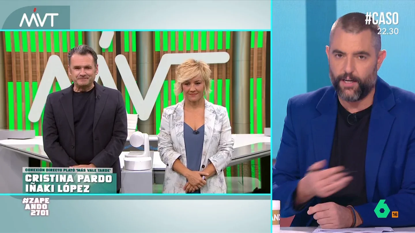 Iñaki López, sobre las fotos de Juan Carlos I y Bárbara Rey: "Qué calidad de fotos tan mala para lo que nos costó al erario" "Está muy bien saber lo que hacía el rey emérito cuando todos le considerábamos el campechano que había salvado a España de tantas cosas", reflexiona Cristina Pardo.
