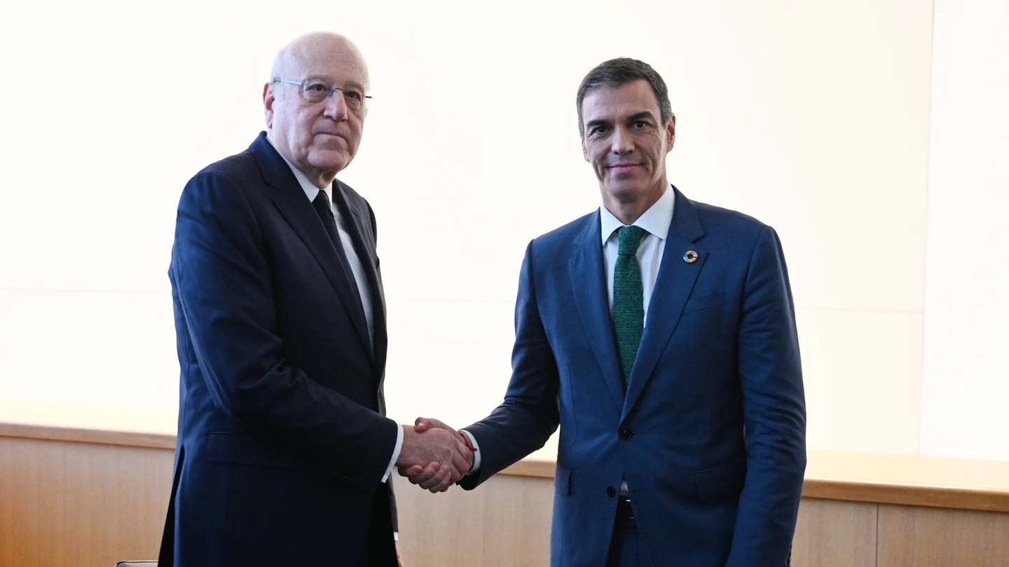 Sánchez se reúne con el presidente del Líbano Sánchez se reúne con el presidente del Líbano
