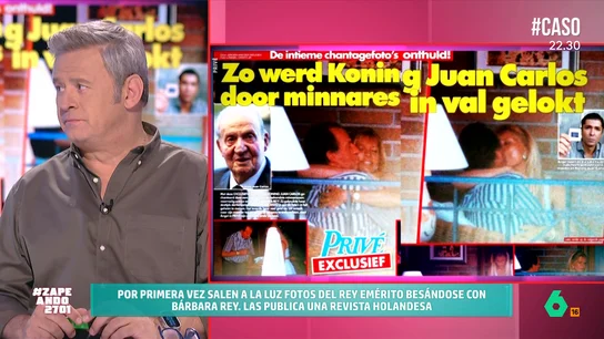 Miki Nadal, sobre las fotos de Bárbara Rey con Juan Carlos I: "Qué importemos novelas turcas con el salseo que tenemos aquí..." Las fotografías, según ha explicado la publicación holandesa que las ha publicado, han sido filtradas por el hijo de la artista, Ángel Cristo Jr. "Estas fotos van a hacer tambalear la democracia española", reflexiona Nadal.