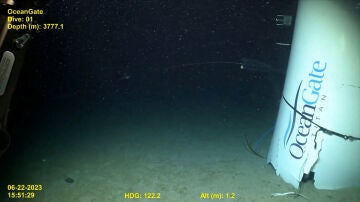 Restos submarino Titan