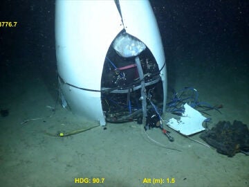 Restos del submarino Titan