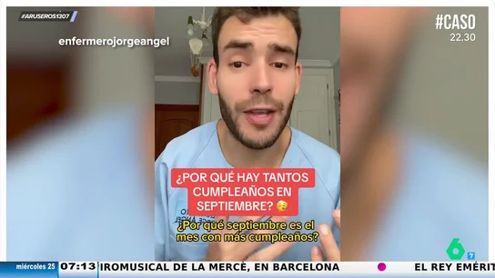 Un enfermero explica su teoría de por qué hay tantos cumpleaños en septiembre y la Navidad tiene algo que ver Un enfermero explica su teoría de por qué hay tantos cumpleaños en septiembre y la Navidad tiene algo que ver