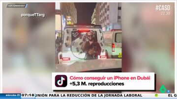 Los influencers en Dubái regalan iPhones 16 en plena calle: "Puedes escoger el color, el tamaño y la memoria"