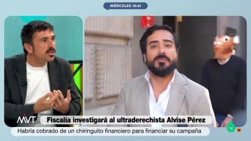 Ramon Espinar, tajante sobre Alvise Pérez: "Yo no he visto nada más tonto en política en mi vida"