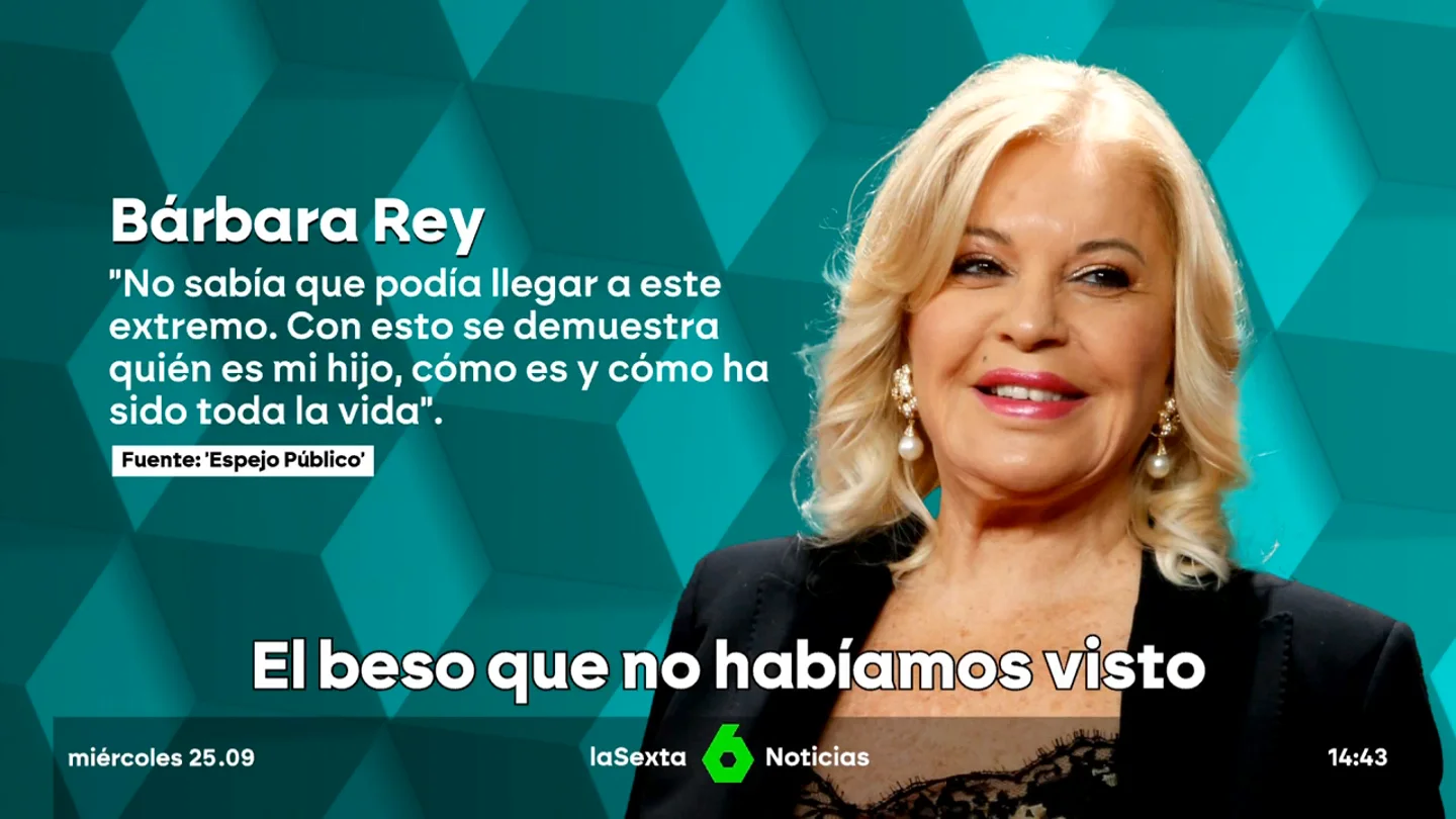 La reacción de Bárbara Rey tras filtrarse sus fotos íntimas con el rey Juan Carlos La reacción de Bárbara Rey tras filtrarse sus fotos íntimas con el rey Juan Carlos