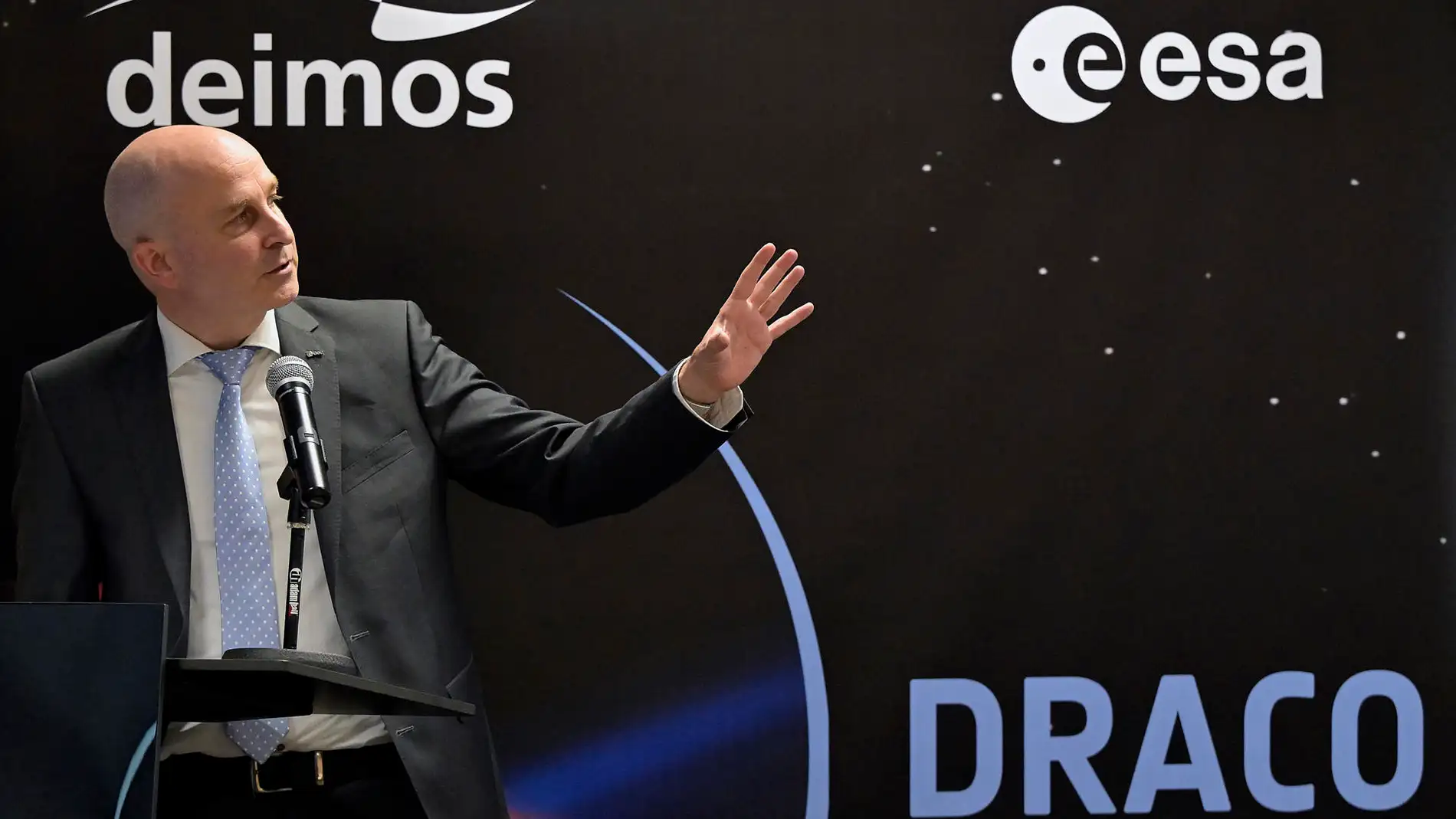 Jefe del Programa de Seguridad Espacial de la ESA, Holger Krag Jefe del Programa de Seguridad Espacial de la ESA, Holger Krag