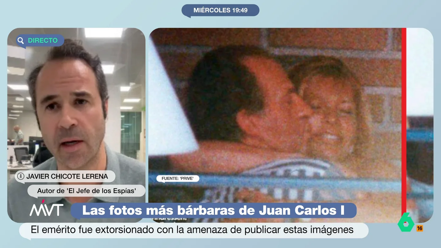 MVT Los "dos chantajes" de Bárbara Rey a Juan Carlos I por las imágenes de su romance: "Hemos visto las pruebas del primero" MVT Los "dos chantajes" de Bárbara Rey a Juan Carlos I por las imágenes de su romance: "Hemos visto las pruebas del primero"