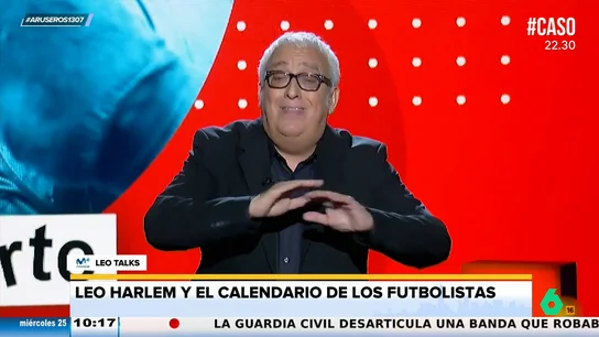 Leo Harlem opina sobre el calendario de los futbolistas: "Hay chavales que están dejando el fútbol por la vendimia porque se trabaja menos" Leo Harlem opina sobre el calendario de los futbolistas: "Hay chavales que están dejando el fútbol por la vendimia porque se trabaja menos"