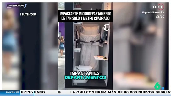 Una nueva forma de vivir en un 'zulo' se presenta en Moscú: microapartamentos de un metro cuadrado Una nueva forma de vivir en un 'zulo' se presenta en Moscú: microapartamentos de un metro cuadrado